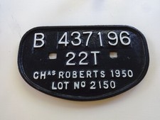 Railway vintage cast for sale  SLEAFORD
