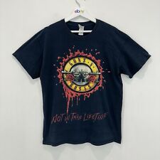 Camiseta Masculina Guns N Roses Not In This Lifetime 2017 World Tour G Slim Fit Preta comprar usado  Enviando para Brazil