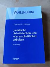 Juristische arbeitstechnik wis gebraucht kaufen  Kulmbach