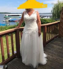 Brautkleid 46 gebraucht gebraucht kaufen  Beelitz