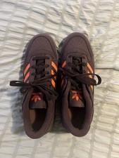 Tênis Adidas marrom escuro com listras laranja NOVO do Japão, usado comprar usado  Enviando para Brazil