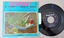 Johnny hallyday 45t d'occasion  Billy-Montigny