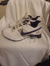 Tênis Nike Shox de couro branco.  318346-150.  Infantil tamanho 7y comprar usado  Enviando para Brazil