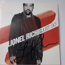 Usado, CD autografado assinado por Lionel Richie Just Go com certificado de autenticidade pop R&B blues soul music  comprar usado  Enviando para Brazil