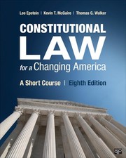 Constitutional Law for a Changing America: A Short Course, usado comprar usado  Enviando para Brazil