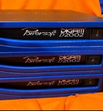 Powersoft d2002 2x350wrms for sale  CROYDON