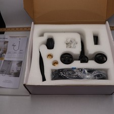 Torneira para banheira e chuveiro ABS/latão preto fosco 1 spray 2 alças 1,8 GPM RB0991 comprar usado  Enviando para Brazil