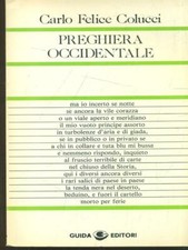 Preghiera occidentale poesia usato  Italia