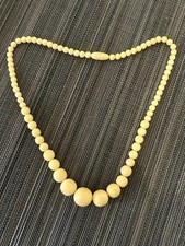 Collier perles galalithe d'occasion  Grisolles
