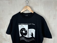 Camiseta masculina vintage Technics DJ "Lições de mixagem: Cuttin' / Chops" tamanho G comprar usado  Enviando para Brazil