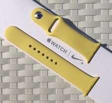 Pulseira esportiva genuína Apple Watch 38/40/41 mm AMARELO CANÁRIO *RARA* comprar usado  Enviando para Brazil
