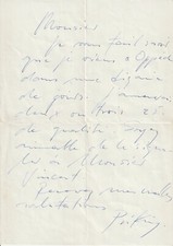 Autographe franz priking d'occasion  La Crau