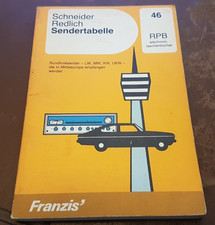 Schneider redlich sendertabell gebraucht kaufen  Jüterbog