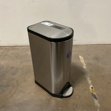 simplehuman 30L/8 Gal tampa borboleta lata de lixo de cozinha passo CW1824 comprar usado  Enviando para Brazil