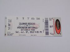 2012 nationals ticket stubs for sale 2012 nationals ticket stubs for sale Charlotte