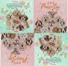 Serviettes papier anniversaire d'occasion  France
