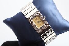 Van Der Bauwede Geneve pulseira de aço mostrador champanhe quartzo 20mm, luxo suíço, usado comprar usado  Enviando para Brazil
