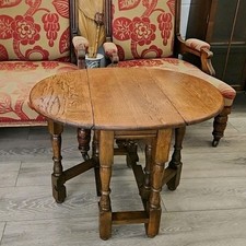 Antique small oak for sale  Shipping to Ireland