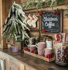 Table flocked christmas for sale  Westmont
