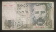 Banconota 1000 pesetas usato  Viale