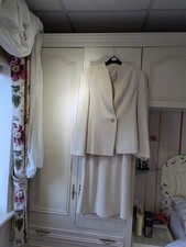 Designer beige dress for sale  HINCKLEY