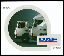 Werbe aufkleber daf gebraucht kaufen  Deutschland