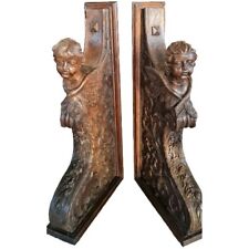 Pair wooden architecture d'occasion  Expédié en Belgium