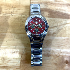 Relógio de aço inoxidável fóssil - San Francisco 49ers *caixa e pulseira* sem movimento comprar usado  Enviando para Brazil