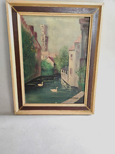 Tableau signé huile d'occasion  Signy-le-Petit