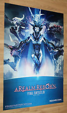 Final Fantasy XIV Online Um reino renascido pôster promocional raro 84x60cm Square Enix  comprar usado  Enviando para Brazil