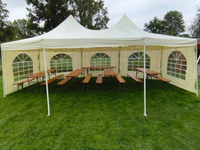 Gartenpavillon 5x6 pvc gebraucht kaufen  Dörentrup