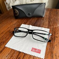 Monturas de gafas Ray-Ban RB 7048 5206 negro borde completo 53-17-145 Italia envío ahora segunda mano  Embacar hacia Argentina