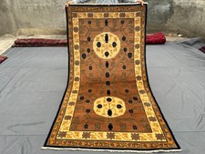 Tapete de área vintage afegão Khotan 4x6'10 pés decoração de tapete de cozinha de lã com nós à mão comprar usado Tapete de área vintage afegão Khotan 4x6'10 pés decoração de tapete de cozinha de lã com nós à mão comprar usado  Enviando para Brazil