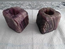 Teelichthalter amethyst edelst gebraucht kaufen  Ilsenburg (Harz)