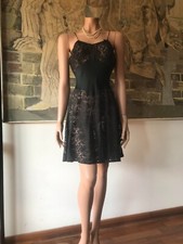 Sottoveste seta pizzo usato  Verona