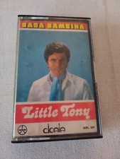 Musicassetta little tony usato  Novi di Modena