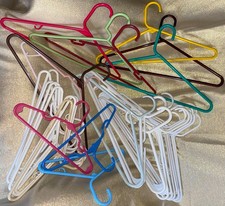 Usado, Lote de 31 cabides tubulares de plástico adulto várias cores comprar usado  Enviando para Brazil