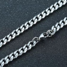 Edelstahl halskette silberfarb gebraucht kaufen  Olpe