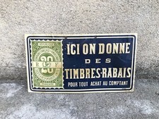 Ancien carton timbres d'occasion  France