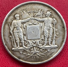 Médaille tir argent d'occasion  Grenoble-