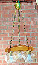 Vintage wooden chandelier for sale  COLCHESTER