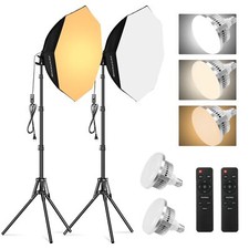 Kit de iluminação Soonpho Softbox, kit de iluminação fotográfica octógono softbox 22"" comprar usado  Enviando para Brazil
