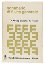 Sommario fisica generale usato Sommario fisica generale usato  Reggio Calabria