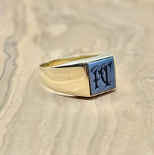 Ring siegelring größe gebraucht kaufen  Limburg a. d. Lahn