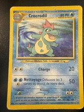 Carte pokémon crocrodil d'occasion  Saint-Mathieu