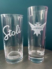 Vodka glasses smirnoff for sale  HEMEL HEMPSTEAD