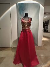 Elegantes abendkleid rot gebraucht kaufen  Krefeld