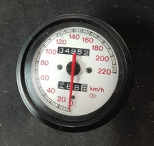 Ducati speedometer white for sale  WOKING