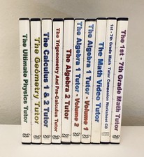 Math tutor dvd for sale  Raleigh