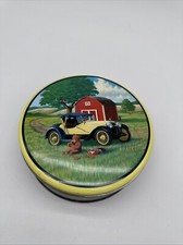 Round cookie tin for sale  Radford